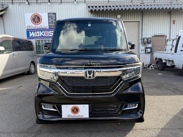 Ｎ－ＢＯＸカスタム Ｇ・Ｌターボホンダセンシング　ＥＴＣ　バックカメラ　両側電動スライドドア　ナビ　ＴＶ　クリアランスソナー　アダプティブクルーズコントロール　レーンアシスト　衝突被害軽減システム　オートライト（4枚目）