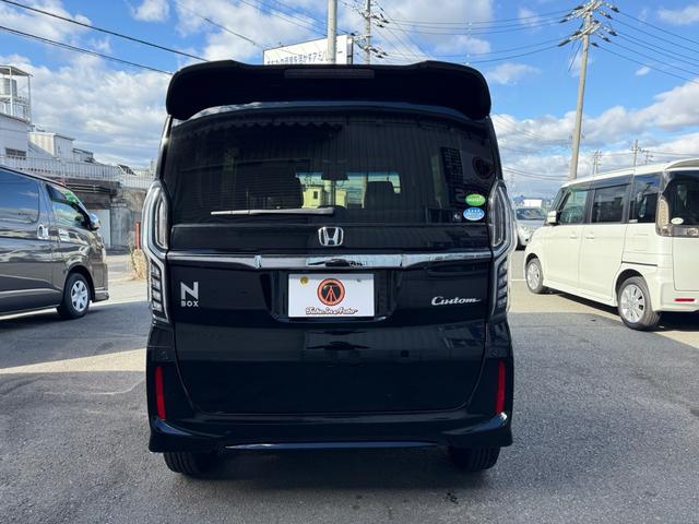 Ｎ－ＢＯＸカスタム Ｇ・Ｌターボホンダセンシング　ＥＴＣ　バックカメラ　両側電動スライドドア　ナビ　ＴＶ　クリアランスソナー　アダプティブクルーズコントロール　レーンアシスト　衝突被害軽減システム　オートライト（10枚目）