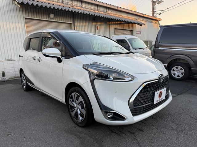 シエンタ G クエロ Gクエロ 7人乗り 軽減ブレーキ 両側自動ドア Iストップ 前後ドラレコ 全方位カメラ Bカメラ デュアルエアバック フルオートエアコン ウォークスルー LEDヘッド ナビ&TV/スペアー有(6枚目)