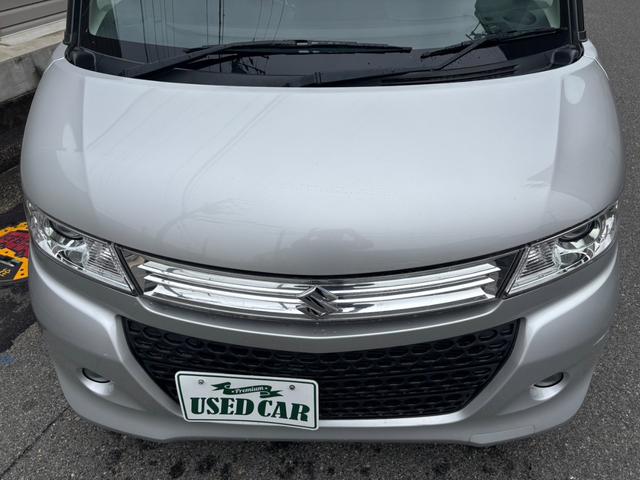 パレットSW TS 両側電動スライドドア ナビ フルセグ CD/DVD再生 ETC プッシュスタート スマートキー 純正アルミホイール HIDライト フォグ(4枚目)