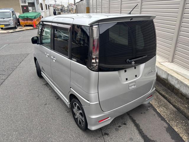 パレットSW TS 両側電動スライドドア ナビ フルセグ CD/DVD再生 ETC プッシュスタート スマートキー 純正アルミホイール HIDライト フォグ(13枚目)