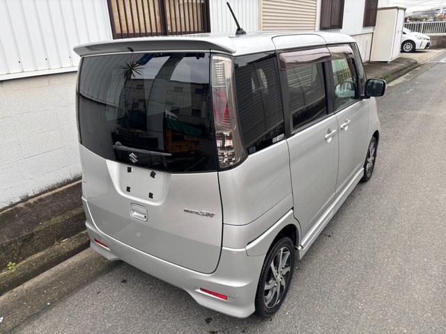 パレットSW TS 両側電動スライドドア ナビ フルセグ CD/DVD再生 ETC プッシュスタート スマートキー 純正アルミホイール HIDライト フォグ(17枚目)