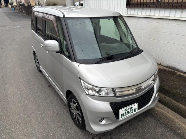 パレットSW TS 両側電動スライドドア ナビ フルセグ CD/DVD再生 ETC プッシュスタート スマートキー 純正アルミホイール HIDライト フォグ(22枚目)