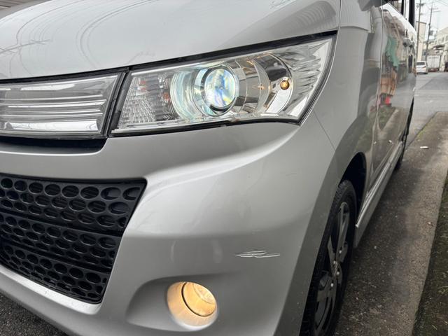 パレットSW TS 両側電動スライドドア ナビ フルセグ CD/DVD再生 ETC プッシュスタート スマートキー 純正アルミホイール HIDライト フォグ(25枚目)