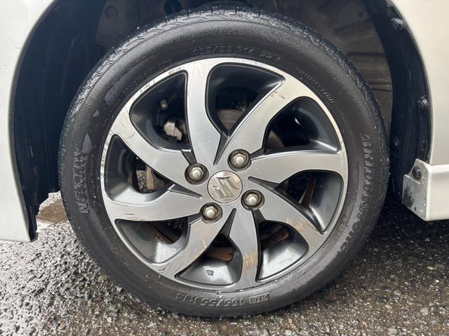 パレットSW TS 両側電動スライドドア ナビ フルセグ CD/DVD再生 ETC プッシュスタート スマートキー 純正アルミホイール HIDライト フォグ(27枚目)