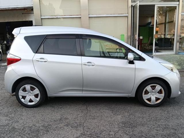 ラクティス X 福祉車両 車いす仕様車 スロープタイプ 車いす1台 助手席側リヤシート付 ナビ TV ETC(14枚目)