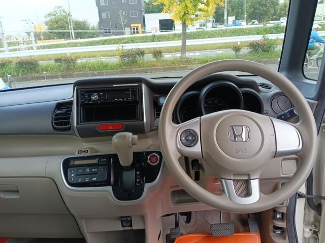 N-BOX+ G・Lパッケージ 車いす移動車 福祉車両 スロープタイプ ウインチリモコン付き ETC 運転席&助手席エアバッグ スマートキー 後席両側スライドドア 衝突安全ボデイ(6枚目)