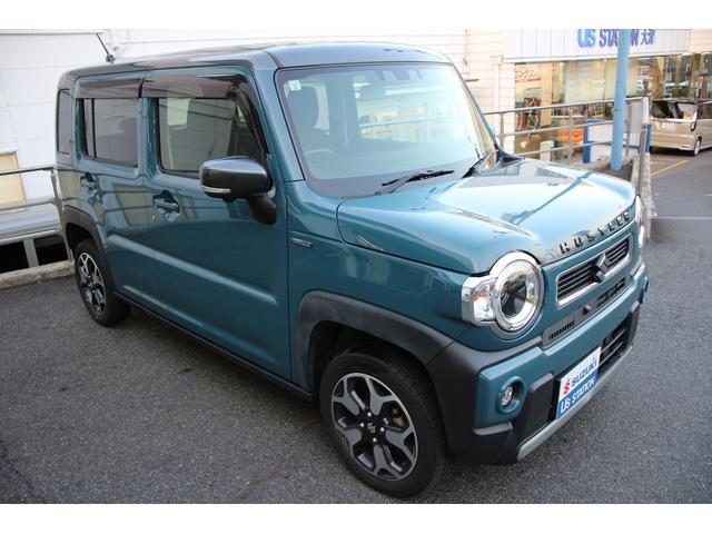 ハスラー ＨＹＢＲＩＤ　Ｘ　全方位モニターナビ　車検整備付　バックカメラ　オートライト　純正ナビ　プッシュスタート　シートヒーター　オートエアコン　ワンオーナー　衝突被害軽減システム　アイドリングストップ　横滑り防止機能　衝突安全ボディ　盗難防止システム（23枚目）