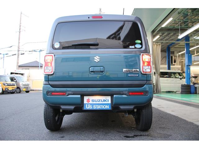 ハスラー ＨＹＢＲＩＤ　Ｘ　全方位モニターナビ　車検整備付　バックカメラ　オートライト　純正ナビ　プッシュスタート　シートヒーター　オートエアコン　ワンオーナー　衝突被害軽減システム　アイドリングストップ　横滑り防止機能　衝突安全ボディ　盗難防止システム（25枚目）