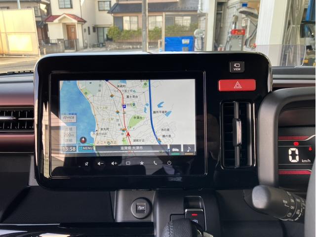 スペーシアカスタム カスタム　ＨＹＢＲＩＤ　ＸＳターボ　試乗車使用　９インチナビ　バックカメラ　オートライト　Ｂｌｕｅｔｏｏｔｈ　スライドドア　純正ナビ　プッシュスタート　シートヒーター　オートエアコン　スズキセーフティーサポート　衝突被害軽減システム　アイドリングストップ（12枚目）