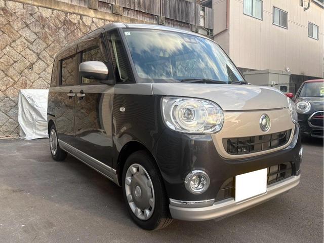 ムーヴキャンバス ＧブラックインテリアＶＳ　ＳＡＩＩＩ　ツートンカラー　スマートアシスト　純正ナビ　フルセグ　Ｂｌｕｅｔｏｏｈ　バックカメラ　両側電動スライドドア　プッシュスタート　シートヒーター（4枚目）