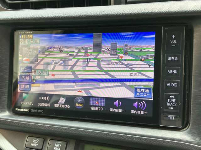 アクア Ｓ　１．５　Ｓ　スマートキー／シートヒーター／ストラーダナビ／Ｂカメ／フルセグＴＶ／１５インチアルミホイール／ＥＴＣ（4枚目）