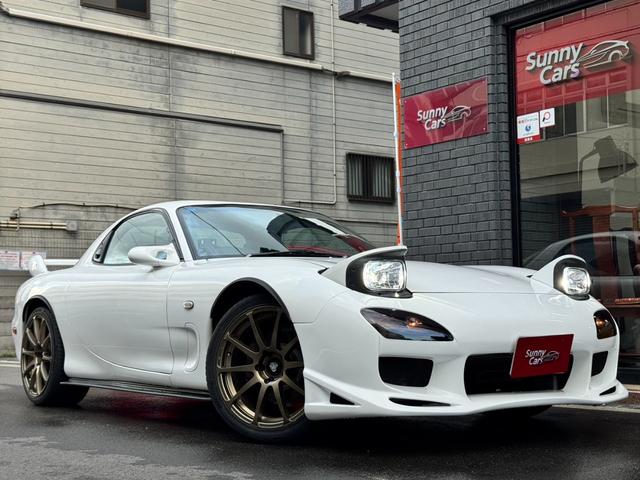 ＲＸ－７ タイプＲＢ　ＭＴ車　純正リアスポ　ＨＫＳエアクリ　ＴＥＩＮ車高調　サンアイワークスマフラ－　サイドリップ　ＭＯＭＯステアリング　デジタルミラー　ストラーダナビ　ＥＴＣ（23枚目）