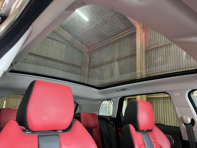 レンジローバーイヴォーク ダイナミック　４ＷＤ　ガラスコーティング施工済み　ローダウン　ＭＥＲＩＤＩＡＮサウンド　ガラスルーフ　赤／黒レザーシート　シートヒーター　シートメモリー　Ｂｌｕｅｔｏｏｔｈ（17枚目）