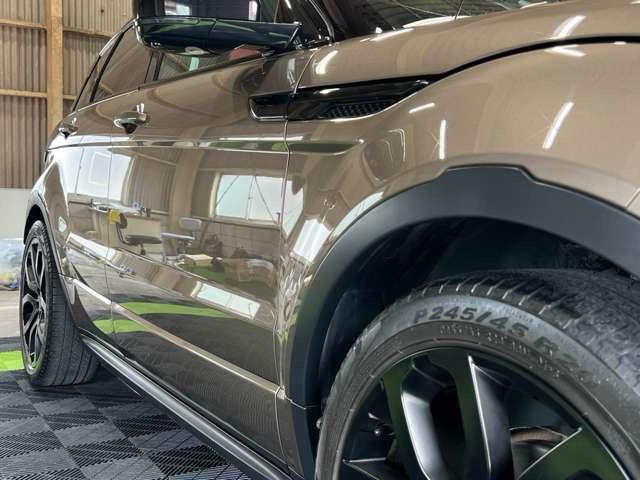 レンジローバーイヴォーク ダイナミック　４ＷＤ　ガラスコーティング施工済み　ローダウン　ＭＥＲＩＤＩＡＮサウンド　ガラスルーフ　赤／黒レザーシート　シートヒーター　シートメモリー　Ｂｌｕｅｔｏｏｔｈ（52枚目）