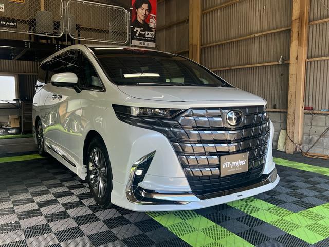アルファード Z モデリスタエアロ 左右独立ムーンルーフ フリップダウンモニター デジタルインナーミラー ユニバーサルステップ トヨタチームメイト ヘッドアップディスプレイ 寒冷地仕様 ガラスコーティング施工済み(2枚目)