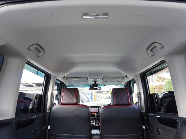 N-BOXカスタム G ターボSSパッケージ 車高調/社外テール/外Fガラス/社外16インチアルミホイール/ギャザスSDナビ/フルセグTV/Bカメラ/Bluetooth対応/両側パワスラ/黒レザー調シートカバー/パドルシフト/スマートキー2本(26枚目)