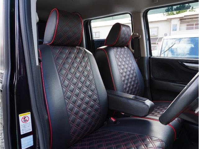 N-BOXカスタム G ターボSSパッケージ 車高調/社外テール/外Fガラス/社外16インチアルミホイール/ギャザスSDナビ/フルセグTV/Bカメラ/Bluetooth対応/両側パワスラ/黒レザー調シートカバー/パドルシフト/スマートキー2本(52枚目)