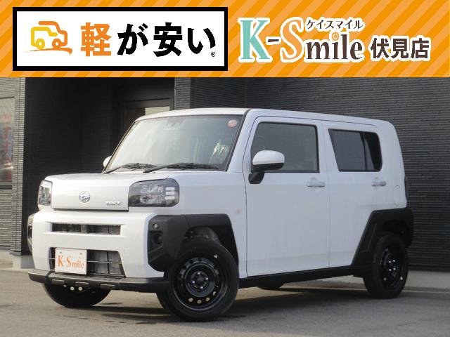 タフト Ｘ　届出済未使用車　バックカメラ　クリアランスソナー　レーンアシスト　衝突被害軽減システム　オートライト　ＬＥＤヘッドランプ　スマートキー　アイドリングストップ　電動格納ミラー　サンルーフ　ＣＶＴ（6枚目）