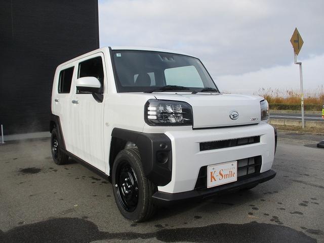 タフト Ｘ　届出済未使用車　バックカメラ　クリアランスソナー　レーンアシスト　衝突被害軽減システム　オートライト　ＬＥＤヘッドランプ　スマートキー　アイドリングストップ　電動格納ミラー　サンルーフ　ＣＶＴ（9枚目）