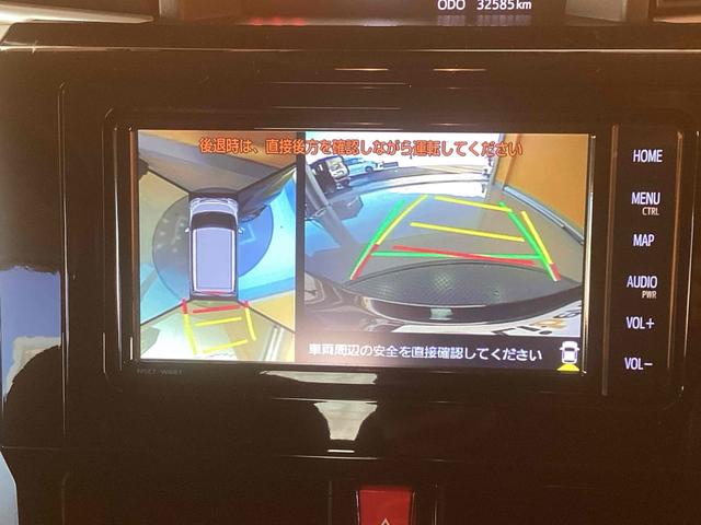 【全周囲カメラ】真上から車を見たようにモニターで確認ができる。是非実際の車で体感してみてください。