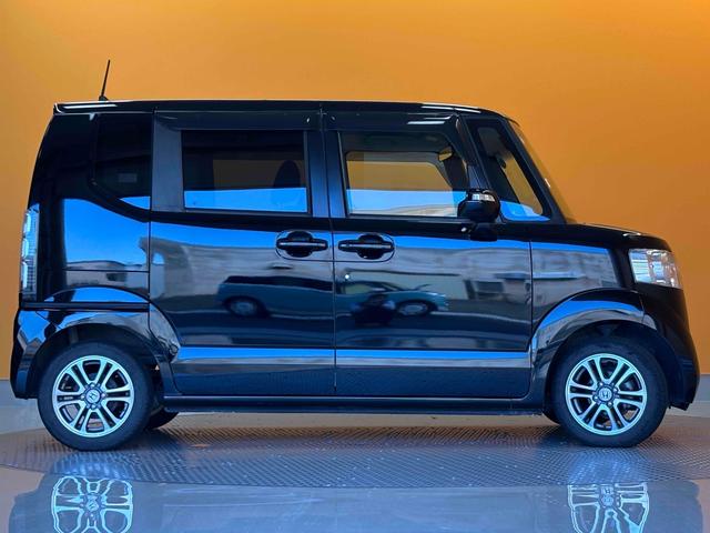 Ｎ－ＢＯＸ Ｇ　ＳＳパッケージ　安心パッケージ　社外ナビ　Ｂカメラ　両側自動ドア　スマートキー　プッシュスタート　アイドリングストップ　ステアリングスイッチ　ヘッドライトレベライザー　純正アルミホイール　オートエアコン（17枚目）