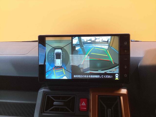 タフト G 衝突軽減B スカイルーフ 純正9インチディスプレイ パノラマモニター ETC LEDヘッドライト フォグライト スマートキー プッシュスタート アイドリングストップ 革巻きステアリング(7枚目)