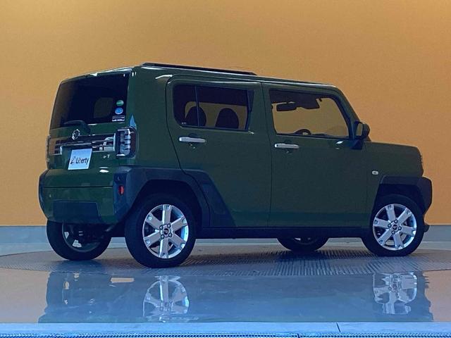 タフト G 衝突軽減B スカイルーフ 純正9インチディスプレイ パノラマモニター ETC LEDヘッドライト フォグライト スマートキー プッシュスタート アイドリングストップ 革巻きステアリング(18枚目)