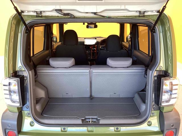 タフト G 衝突軽減B スカイルーフ 純正9インチディスプレイ パノラマモニター ETC LEDヘッドライト フォグライト スマートキー プッシュスタート アイドリングストップ 革巻きステアリング(22枚目)