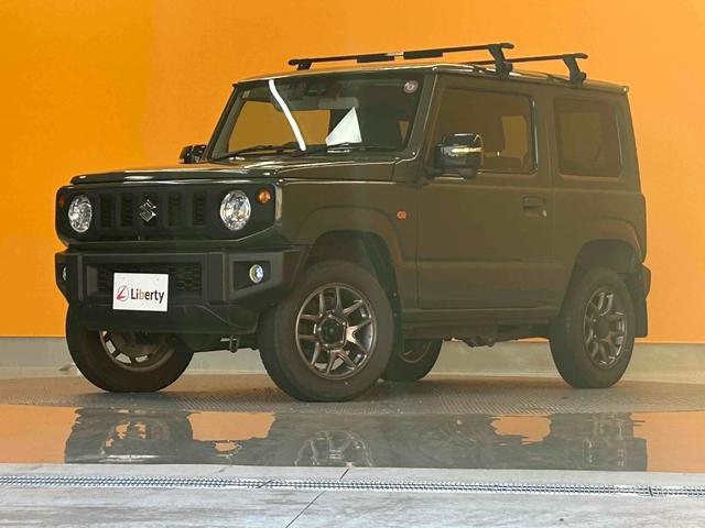 ジムニー XC ディスプレイオーディオ 4WD ETC バックカメラ レーンアシスト 衝突被害軽減システム オートライト ヘッドライトウォッシャー スマートキー 電動格納ミラー シートヒーター AT ESC(5枚目)