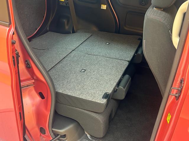 スペーシア ハイブリッドG 4WD 4WD オーディオ 両側スライドドア クリアランスソナー レーンアシスト 衝突被害軽減システム オートライト スマートキー アイドリングストップ 電動格納ミラー シートヒーター ベンチシート CVT(48枚目)