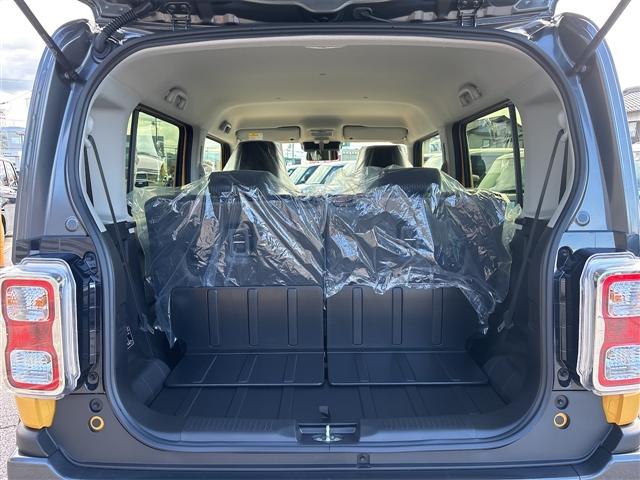 ハスラー ハイブリッドＸ　届出済未使用車　クリアランスソナー　クルーズコントロール　レーンアシスト　衝突被害軽減システム　オートライト　ＬＥＤヘッドランプ　スマートキー　アイドリングストップ　電動格納ミラー　シートヒーター（22枚目）