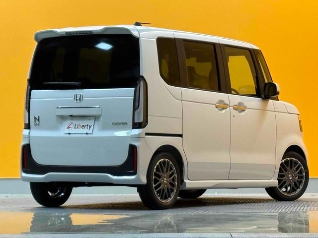 Ｎ－ＢＯＸカスタム ターボ　バックカメラ　両側電動スライドドア　クリアランスソナー　オートクルーズコントロール　レーンアシスト　オートライト　スマートキー　アイドリングストップ　電動格納ミラー　シートヒーター　ベンチシート（18枚目）