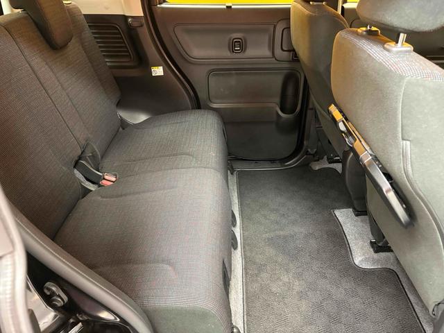 スペーシア ハイブリッドX ディスプレイオーディオ 両側電動スライドドア クリアランスソナー レーンアシスト 衝突被害軽減システム オートライト スマートキー アイドリングストップ 電動格納ミラー シートヒーター ベンチシート(37枚目)