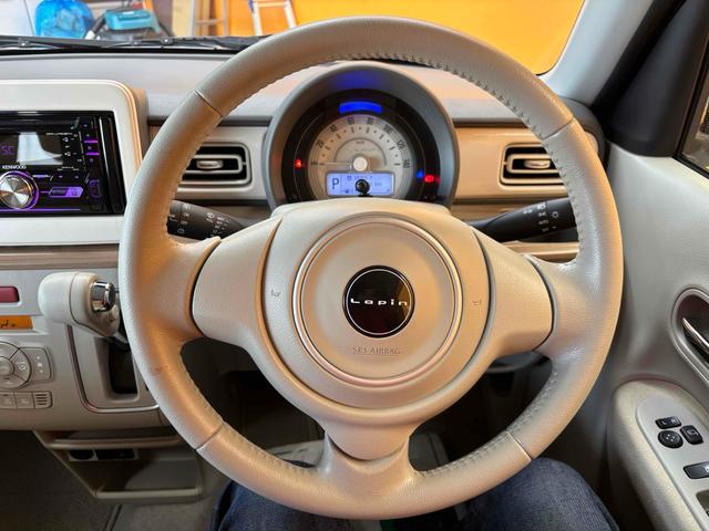 アルトラパン Ｘ　オーディオ　Ｂｌｕｅｔｏｏｔｈ　クリアランスソナー　レーンアシスト　衝突被害軽減システム　オートライト　スマートキー　アイドリングストップ　電動格納ミラー　ベンチシート　ＣＶＴ　ＥＳＣ　アルミホイール（23枚目）