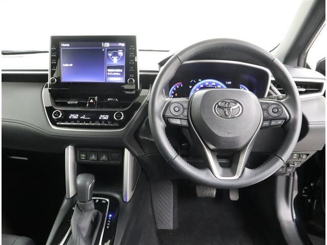 カローラクロス ハイブリッド　Ｚ　メモリーナビ　衝突軽減ブレーキ　アルミホイール　フルセグ　ＬＥＤライト　パワーシート　全周囲カメラ　バックカメラ　記録簿（11枚目）