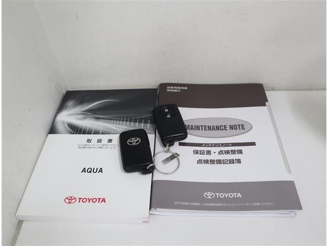 アクア Ｇ　Ｇ’ｓ　バックカメラ　ワンオーナー車　メモリーナビ　ＬＥＤライト　ＥＴＣ　ＣＤ　衝突軽減ブレーキ　記録簿（39枚目）