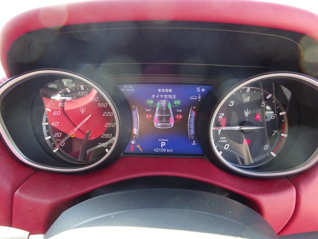 レヴァンテ グランスポーツ　サンルーフ　テレビ　ナビ　ドラレコ　正規輸入車（80枚目）