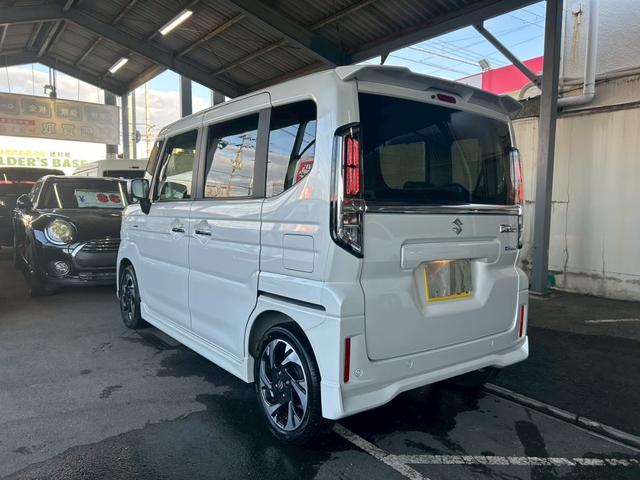 スペーシアカスタム ハイブリッドＸＳ　両側電動スライドドア　衝突被害軽減ブレーキ　コーナーセンサー　スマートキー　シートヒーター　アダクティブクルーズコントロール　アイドリングストップ　オットマン　ＬＥＤヘッドライト（67枚目）