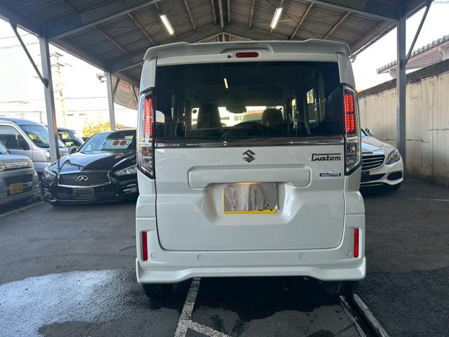 スペーシアカスタム ハイブリッドＸＳ　両側電動スライドドア　衝突被害軽減ブレーキ　コーナーセンサー　スマートキー　シートヒーター　アダクティブクルーズコントロール　アイドリングストップ　オットマン　ＬＥＤヘッドライト（69枚目）