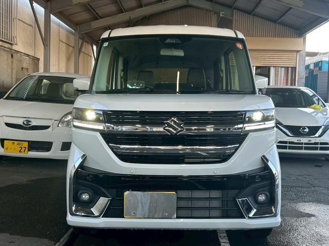 スペーシアカスタム ハイブリッドＸＳ　両側電動スライドドア　衝突被害軽減ブレーキ　コーナーセンサー　スマートキー　シートヒーター　アダクティブクルーズコントロール　アイドリングストップ　オットマン　ＬＥＤヘッドライト（72枚目）