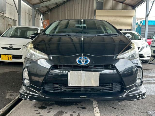 アクア Ｇ　１年保証　ＴＲＤ製フロントリアサイドシフトノブ／社外マフラー／ＷＯＲＫエモーション１７ＡＷ／社外キャリパー（2枚目）