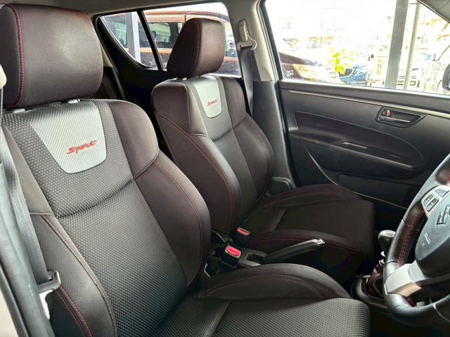 スイフトスポーツ ベースグレード　１年保証付　純正ホイール　６ＭＴ　ＥＴＣ　プッシュスタート（9枚目）