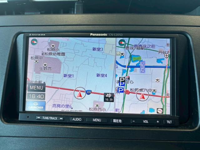 プリウス Ｓツーリングセレクション　１年保証付き　ナビ　ＴＶ　ＥＴＣ　スマートキー　オートライト　プッシュスタート　純正アルミホイール　電動格納ミラー　オートエアコン　パワーウインドウ（30枚目）