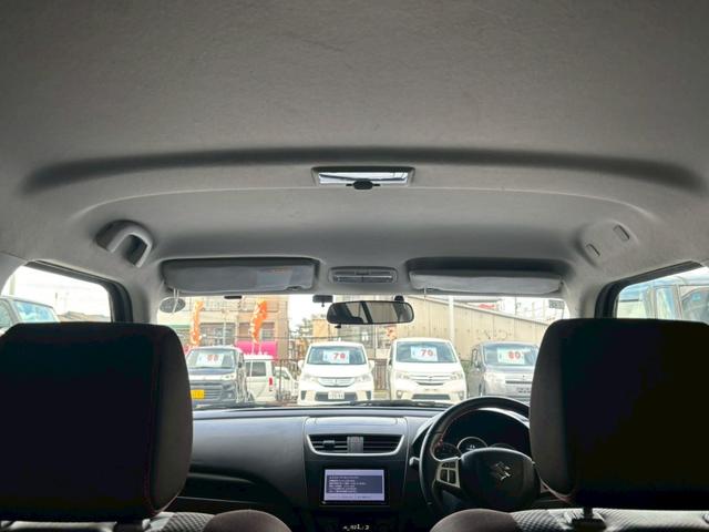 スイフトスポーツ ベースグレード　６ＭＴ　社外ナビ　ワンセグ　ＥＴＣ　プッシュスタート（11枚目）