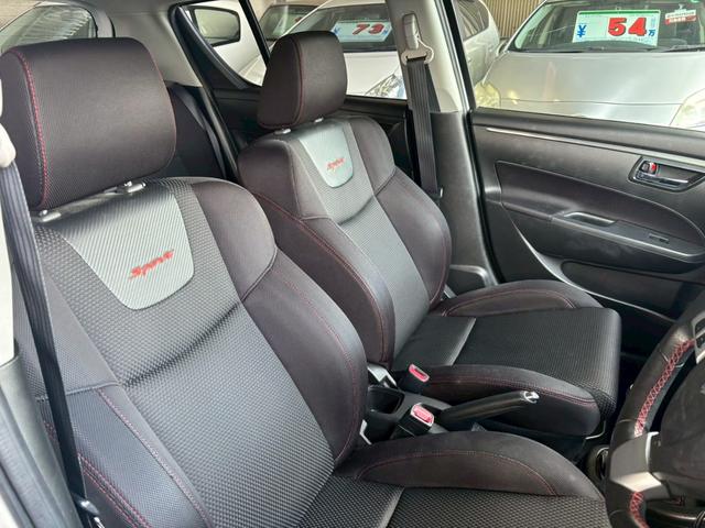 スイフトスポーツ ベースグレード　６ＭＴ　社外ナビ　ワンセグ　ＥＴＣ　プッシュスタート（14枚目）