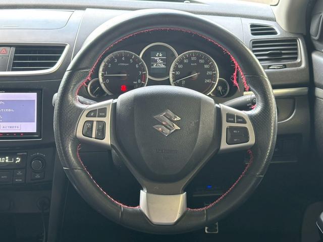 スイフトスポーツ ベースグレード　６ＭＴ　社外ナビ　ワンセグ　ＥＴＣ　プッシュスタート（21枚目）