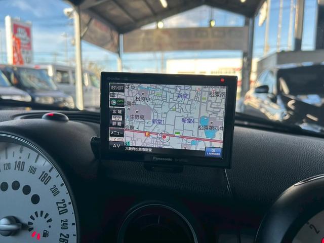 ＭＩＮＩ クーパー　クラブマン　６か月保証付き　ナビ　ＴＶ　ＥＴＣ　黒色オプション　スマートキー　ツートンカラー（19枚目）