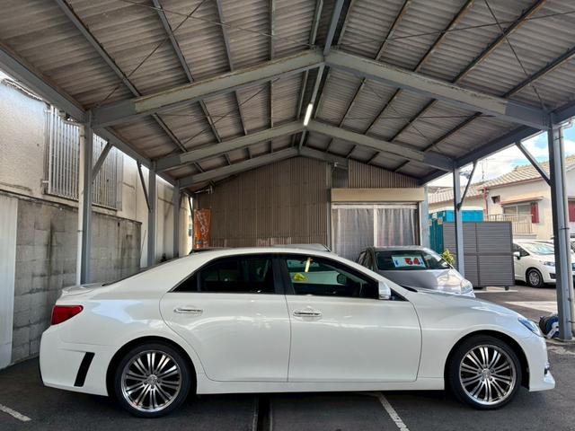 マークX 250G Sパッケージリラックスセレクション 1年保証 Gs仕様エアロ 純正ナビ ETC ワンセグTV ドラレコ 社外ホール パワーシート スマートキー プッシュスタート オートエアコン Bluetooth(43枚目)