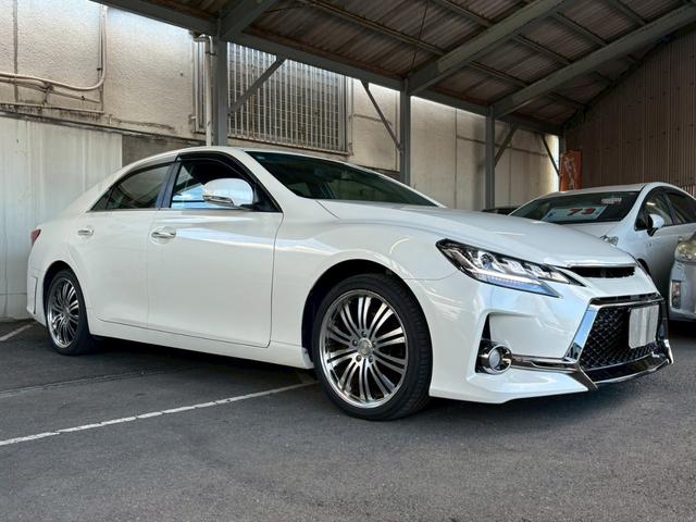 マークX 250G Sパッケージリラックスセレクション 1年保証 Gs仕様エアロ 純正ナビ ETC ワンセグTV ドラレコ 社外ホール パワーシート スマートキー プッシュスタート オートエアコン Bluetooth(45枚目)